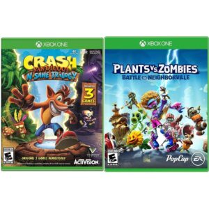 Crash Bandicoot N. Sane Trilogy – Xbox One Standard Edition & Plants Vs. Zombies: Battle for Neighborville – Xbox One