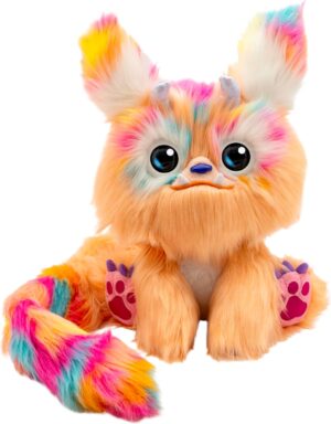 Cleo The Mischievous Jackalope – Interactive Plush Toy with 80+ Sounds and Animations, Responds to Play, Magical Eyes, Long Tail, Fluffy Fur – Ideal for Boys and Girls Ages 3+