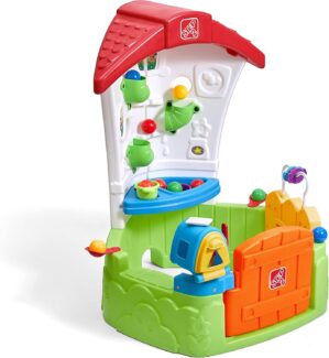 Step2 Toddler Corner House for Kids, Indoor/Outdoor Activity Playset for Toddlers, Ages 1-2 Years Old, Easy Assembly, Multicolor