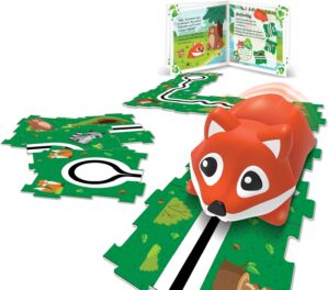 Learning Resources Coding Critters Go Pets Scrambles the Fox, Screen-Free Early Coding Toy For Kids, Interactive STEM Coding Pet, 14 Pieces, Ages 4+
