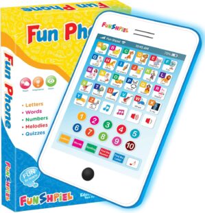 Kid Tablet – Kindergarten Learning Activities, ABC Learning for Toddlers, Learning & Education Toy for 3 Year Olds+, Learning Letters & Alphabet, Kids Phone Toy for Speech Therapy & Letter Sounds