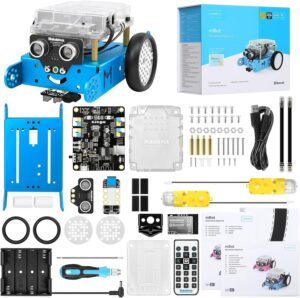 Makeblock mBot Robot Kit, Robotics for Kids Ages 8-12 Learn to Code with Scratch & Arduino, STEM Toys Coding Robot for Kids Boys and Girls Age 8+