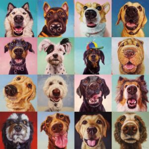 Buffalo Games – Follow Your Nose – 300 Large Piece Jigsaw Puzzle Multicolor, 18″L X 18″W