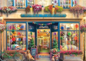 Ceaco – Shop Windows – Books Galore – 1000 Piece Jigsaw Puzzle