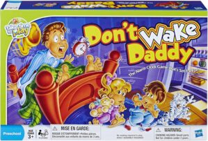 Hasbro Gaming Don’t Wake Daddy Preschool Board Game for Kids Ages 3 and Up (Amazon Exclusive)