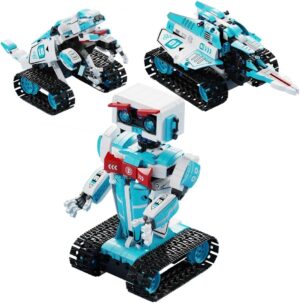 3 in 1 STEM Building Blocks Toy Set, Educational Robot Coding Toy for Kids Ages 8-16