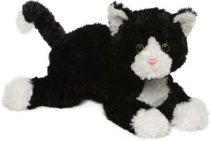 GUND Sebastian Tuxedo Kitten Plush Toy, Premium Cat Stuffed Animal for Ages 1 and Up, Black/White, 14”