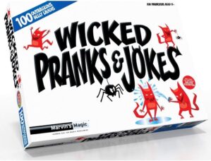 Marvin’s Magic – Prank Kit Wicked Pranks and Jokes – Assorted Collection of Fun Pranks for Kids – With Original Selfie Phone Squirter and More – Prank Toys, Gifts for Kids – Suitable for Age 8, 9, 10+