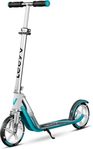 Scooter for Kids 6-12 & Adults | Adjustable Height, Foldable, Lightweight Aluminum Frame | Holds Up to 220lbs | Smooth Ride on Any Terrain