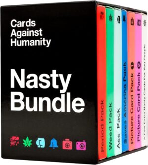 Cards Against Humanity: Nasty Bundle • 6 Nasty Themed Packs + 10 All-New Cards