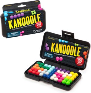 Educational Insights Kanoodle 3D Brain Teaser Puzzle for Ages 7+ Brain Games for Kids and Adults, Travel Games
