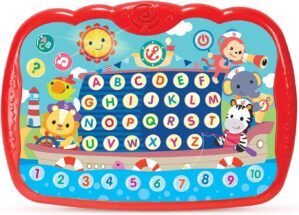Learning Tablet for Toddlers 1-3 – Educational ABC Toy to Learn Alphabet, Number, Music & Words – Early Development Electronic Learning & Activity Game, Suitable for 1 2 3 Year Old Boys & Girls