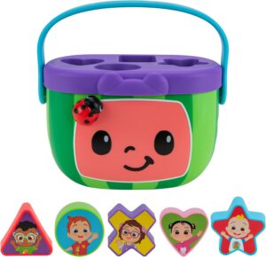 CoComelon Shape Sorter – Identify Shapes – Favorite Characters – Toys for Kids, Toddlers, and Preschoolers