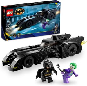 Lego DC Batmobile: Batman vs. The Joker Chase 76224 Building Toy Set, This DC Super Hero Toy Features Batman’s Iconic Vehicle with Weapons and a Minifigure Compatible Cockpit, DC Gift for 8 Year Olds