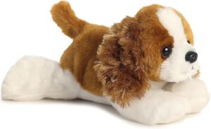 Aurora® Adorable Mini Flopsie™ Charles™ Stuffed Animal – Playful Ease – Timeless Companions – Brown 8 Inches
