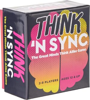 Gamewright – Think ‘N Sync – The Great Minds Think Alike Game Card Game