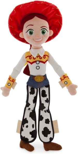 Disney Store Official Toy Story Plush, Jessie, Iconic Cuddly Toy Character with Embroidered Eyes and Soft Plush Features, Suitable for All Ages 0+