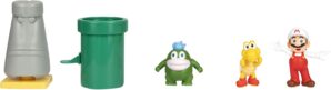 Super Mario Action Figure Playset 2.5-Inch Desert Diorama Set