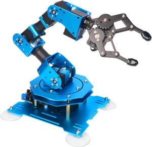 xArm 1S Programming Desktop Robotic Arm with Powerful and Robust Intelligent Bus Servos Featuring Position and Voltage Feedback (Unassembled)