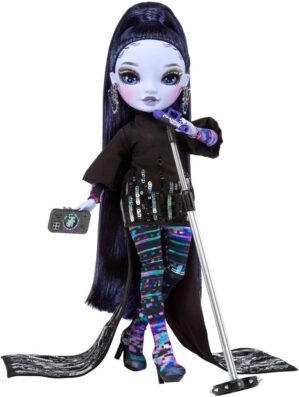 Rainbow High Shadow High Reina Glitch Crowne- Purple Fashion Doll. Fashionable Outfit & 10+ Colorful Play Accessories. Great Gift for Kids 4-12 Years Old & Collectors