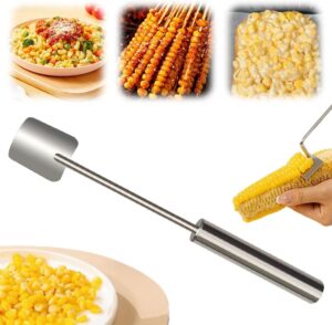 Corn Peeler Corn Peeler for Corn on The Cob,2024 Upgrade Corn Cob Stripper Cutter Remover Kitchen Indoor,Corn Peeler on The Cob Holders for Women Home Dining Enthusiasts Gadget (1 pack)