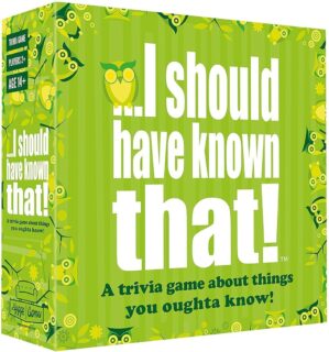 I should have known that! – A Trivia Game About Things You Oughta Know