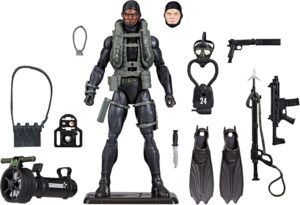 G.I. Joe Classified Series 60th Anniversary Action Sailor – Recon Diver, Collectible 6-Inch Action Figure with 17 Accessories
