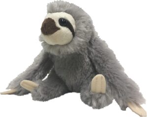 Wild Republic Pocketkins Sloth Stuffed Animal, Five Inches, Gift for Kids, Plush Toy, Fill is Spun Recycled Water Bottles, 5 inches, Model Number: 21193