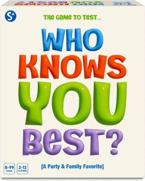 Skillmatics Card Game – Who Knows You Best, Family Party Game for Boys, Girls, Kids, Teenagers and Adults, Fun for Game Night, Thanksgiving, Gifts for Ages 8, 9, 10 and Up