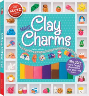 Make Clay Charms (Klutz Craft Kit) 8″ Length x 1.19″ Width x 9″ Height