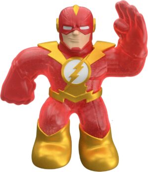 Heroes of Goo Jit Zu Goo Shifters DC Super Hero Stretchy Action Figure Gold Charge Flash. Incredibly Squishy DC 4.2″ Toy Figure. Crush The Core!
