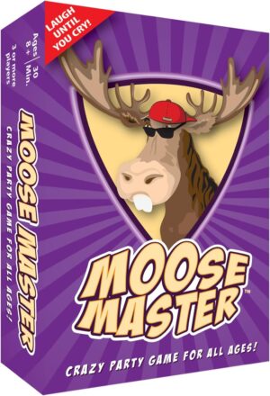 Moose Master – Laugh Until You Cry Fun – Your Cheeks Will Hurt from Smiling and Laughing so Hard – for Fun People Looking for A Hilarious Night in a Box