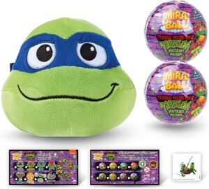 Teenage Mutant Ninja Turtles Mystery Expandable Maxi Plush to UNbox, Collectible Squishy and Soft Plush with 4 Surprise, Limited Edition, Great Toy Gift for Kids Aged 3+ (2-Pack)
