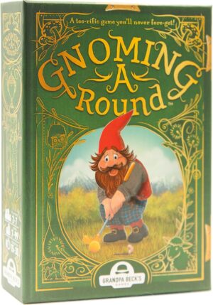 Grandpa Beck’s Games Gnoming A Round | Fun Family Card Game | Enjoyed by Kids, Teens, & Adults | from The Creators of Cover Your Assets – 2-7 Players, Ages 7+