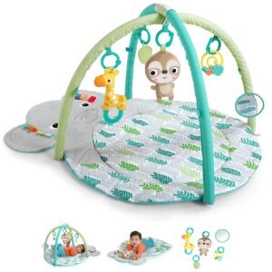 Bright Starts Hug ‘N Cuddle Activity Gym & Playmat with Take-Along Toys