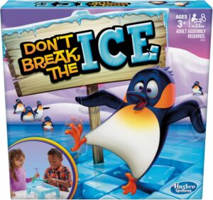 Hasbro Gaming Don’t Break The Ice Preschool Game, Board Games for Kids Ages 3 and Up