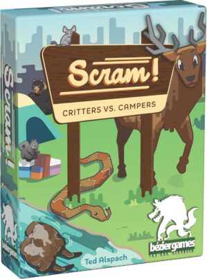 Scram! – A Terrific Card Game for Fast-Paced Fun! Great Card Game for Kids and The Whole Family