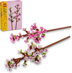 LEGO Cherry Blossom – Building Toy for Kids, Girls & Boys, Ages 8+ – Artificial Cherry Blossom Decor for Home & Display – Stocking Stuffer and Gift Idea for Christmas – 40725