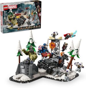 LEGO Marvel The Avengers Assemble: Age of Ultron Building Toy Set – Marvel Toy & Figures for Boys & Girls, Ages 10+ – Gift Ideas for Kids – Includes 6 Superhero Minifigures – 76291