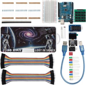Engineering Kit for Exploratory Skills,Robotics Project Kit,Space Educational Toys Circuit Board for Kids,Astronaut Space Decor for Boys,Space Toys Gifts for Kids,Coding Robot Challenge