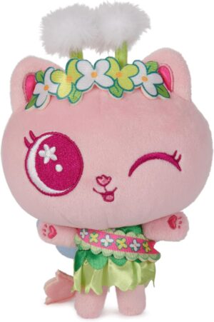 Gabby’s Dollhouse, Celebration Series 6-Inch Tall Kitty Fairy Plushies, Stuffed Animal Kids Toys for Girls & Boys Ages 3 and Up
