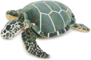 Melissa & Doug Giant Sea Turtle – Lifelike Stuffed Animal