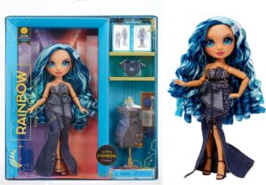 Rainbow High Fantastic Fashion Skyler Bradshaw – Blue 11” Fashion Doll and Playset with 2 Complete Doll Outfits, and Fashion Play Accessories, Great Gift for Kids 4-12 Years Old
