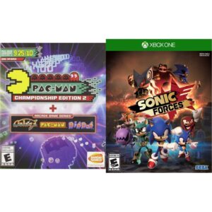 Pac-Man Championship Edition 2 + Arcade Game Series + Sonic Forces: Standard Edition – Xbox One