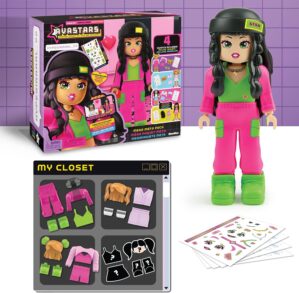 11″ HypeGirrrrl_77 Fashion Doll with 3 Bonus Outfits