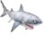 Folkmanis Great White Shark Hand Puppet, Grey