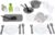 Melissa & Doug 22-Piece Play Kitchen Accessories Set – Utensils, Pot, Pans, and More , White