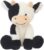 Cow Stuffed Animal Cute Cow Plush Doll Toy 9 inch for Girls Boys Christmas (Cow Sitting)