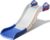 Kids Slide for Bed Couch Slide for Stairs Slide Extended Widened Toddler Slide Plastic Indoor Slide Toy Easy to Assemble Store Car Blue Plus