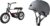 Razor Rambler 16 Electric Minibike Bundle with Skateboard Cycling Helmet – Two Removable Liners